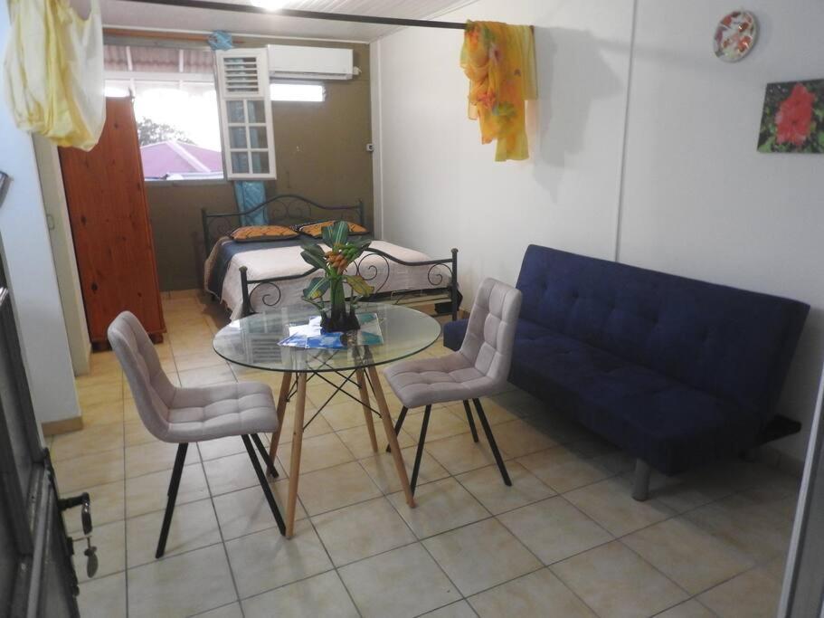 Studio Hibiscus-Ch Vue Sur Mer,Plage,Clim Les Anses-d'Arlets Exterior foto